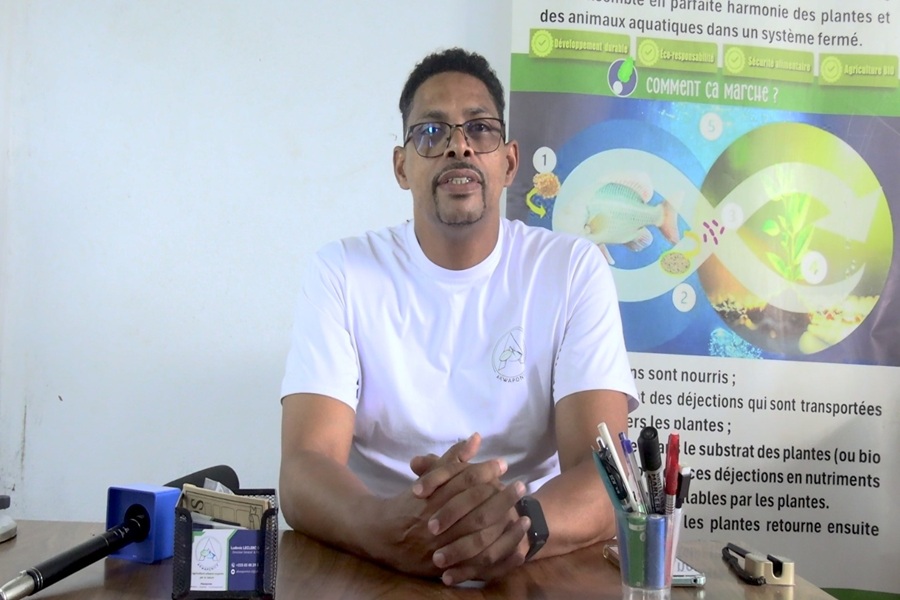 Interview / Ludovic Gnagui (spécialiste en aquaponie)